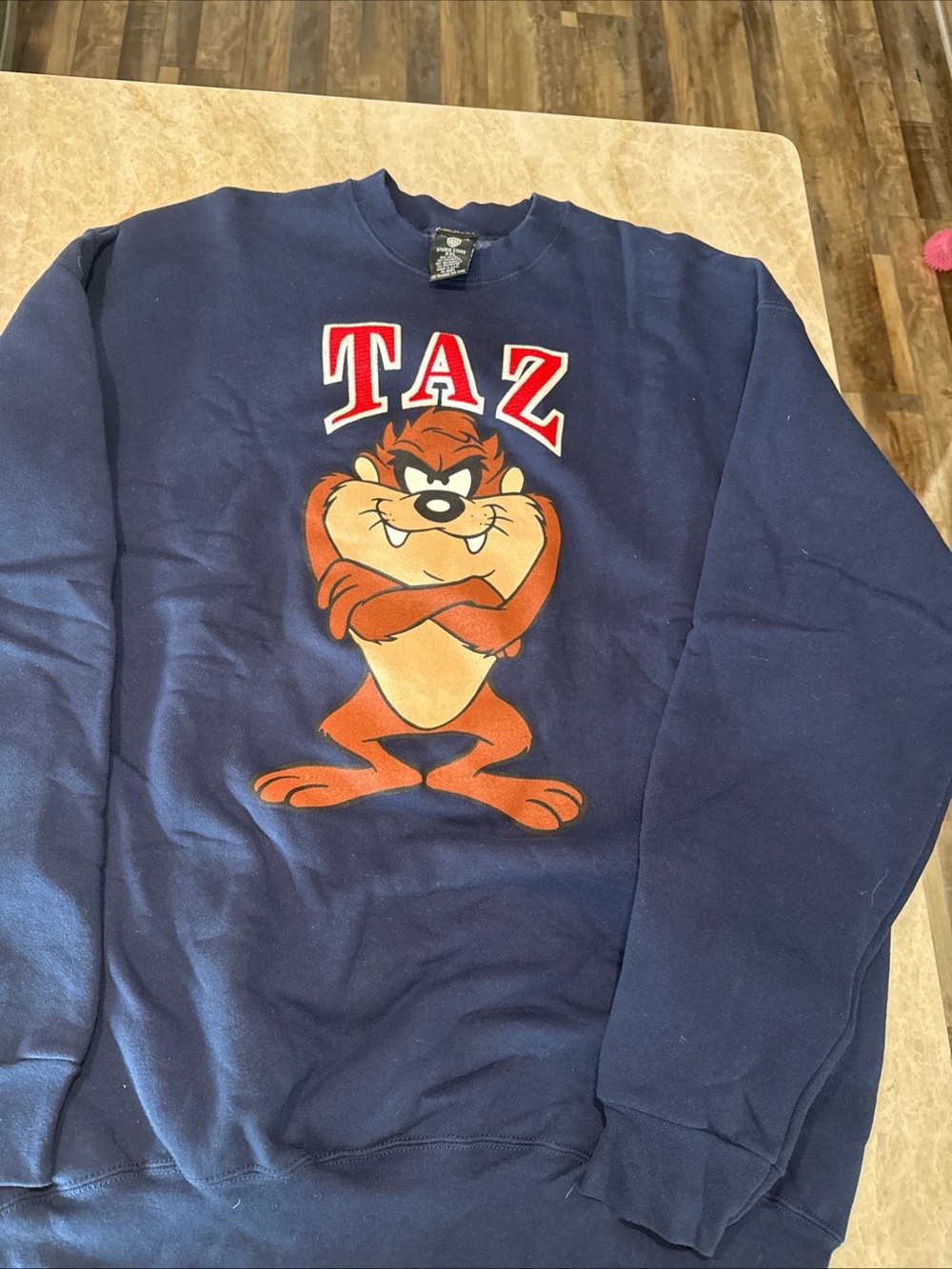 Vintage Warner Bros. Studios TAX Embroidered Sweatshirt Mens: XXL